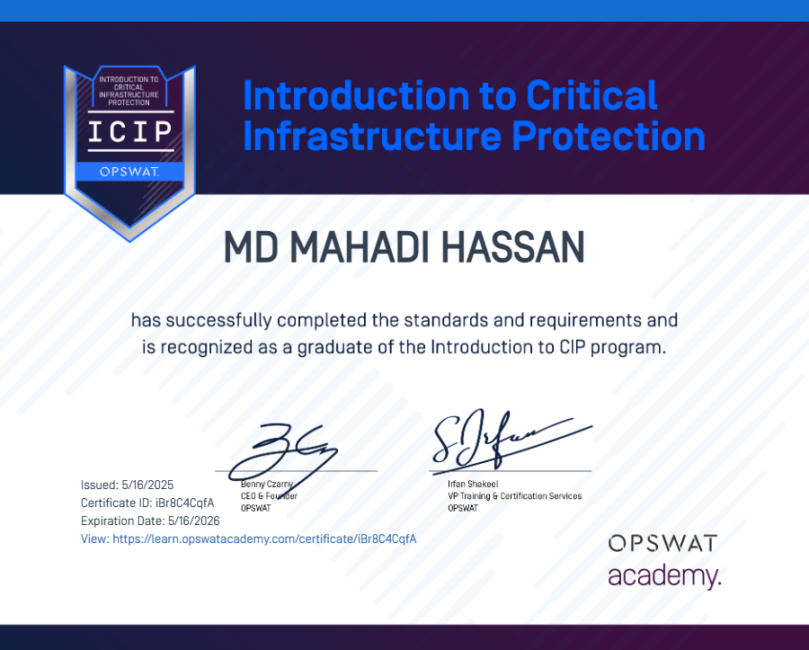 Introduction to Critical Infrastructure Protection — OPSWAT Academy
